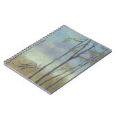 Monogrammm | Baumgebundene Weizengras I Notizblock (Linke Seite)