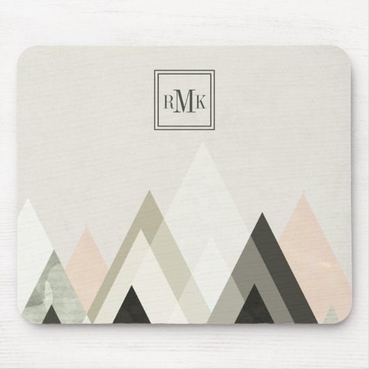 Monogrammm | Berge jenseits der Berge III Mousepad (Vorne)