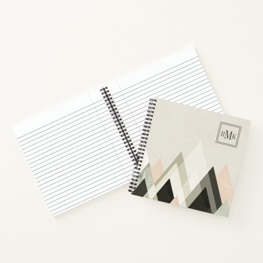 Monogrammm | Berge jenseits der Berge III Notizblock (Innenseite)