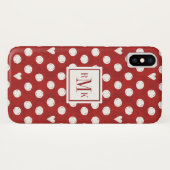 Monogrammm| Betriebsstufe Otomi Case-Mate iPhone Hülle (Rückseite (Horizontal))