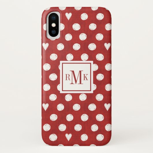 Monogrammm| Betriebsstufe Otomi Case-Mate iPhone Hülle (Rückseite)