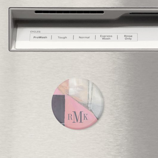 Monogrammm | Blushing Bride Magnet (In Situ (Geschirrspüler))