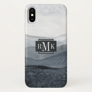 Monogrammm Blustering Gray Valley Case-Mate iPhone Hülle