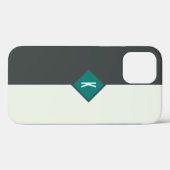 Monogrammm Case-Mate iPhone Hülle (Rückseite (Horizontal))