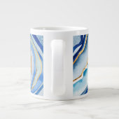 Monogrammm | Cobalt Agate II Jumbo-Tasse (Rückseite)