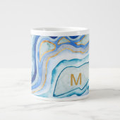 Monogrammm | Cobalt Agate II Jumbo-Tasse (Vorderseite)