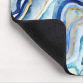 Monogrammm | Cobalt Agate II Mousepad (Ecke)