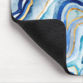 Monogrammm | Cobalt Agate II Mousepad (Ecke)