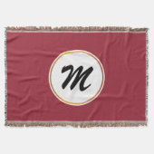 Monogrammm Decke (Vorderseite)