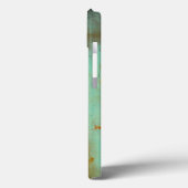 Monogrammm | Deja Blue Case-Mate iPhone Hülle (Rückseite / Links)