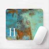 Monogrammm | Deja Blue Mousepad (Mit Mouse)