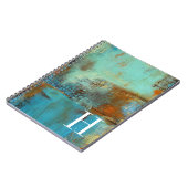 Monogrammm | Deja Blue Notizblock (Linke Seite)