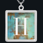 Monogrammm | Deja Blue Versilberte Kette<br><div class="desc">Zuhause Décor</div>