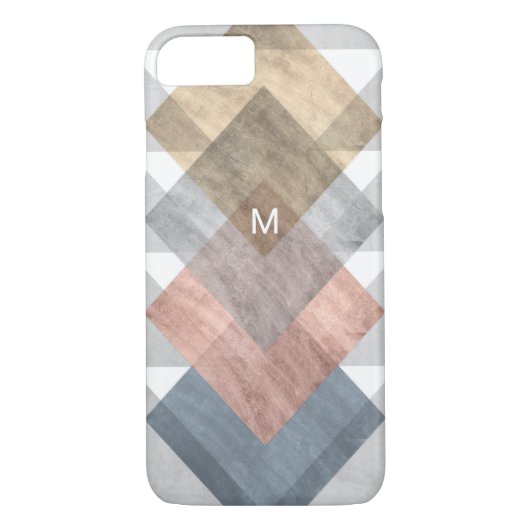 Monogrammm | Diamond Align I Case-Mate iPhone Hülle (Rückseite)