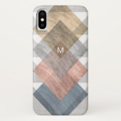 Monogrammm | Diamond Align I Case-Mate iPhone Hülle (Rückseite)