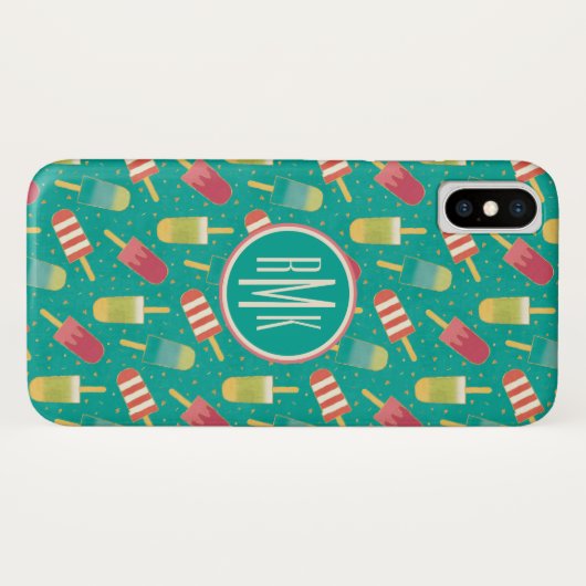 Monogrammm| Ein bisschen Spaß im Sonnenschritt Case-Mate iPhone Hülle (Rückseite (Horizontal))