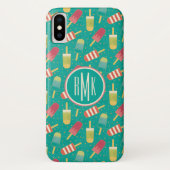 Monogrammm| Ein bisschen Spaß im Sonnenschritt Case-Mate iPhone Hülle (Rückseite)