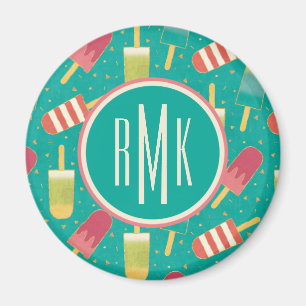 Monogrammm  Ein bisschen Spaß im Sonnenschritt Magnet