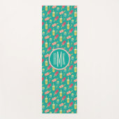 Monogrammm| Ein bisschen Spaß im Sonnenschritt Yogamatte (Vorderseite)