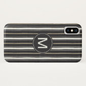 Monogrammm| Einfache Zeichen Schritt zwei Case-Mate iPhone Hülle (Rückseite (Horizontal))