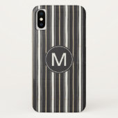 Monogrammm| Einfache Zeichen Schritt zwei Case-Mate iPhone Hülle (Rückseite)