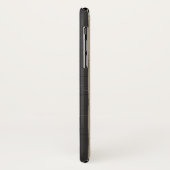 Monogrammm| Einfache Zeichen Schritt zwei Case-Mate iPhone Hülle (Hinten/Links)