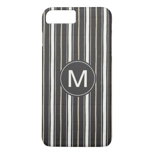Monogrammm| Einfache Zeichen Schritt zwei Case-Mate iPhone Hülle (Rückseite)