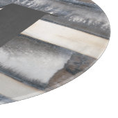 Monogrammm | Erde und Rauch I Schneidebrett (Ecke)