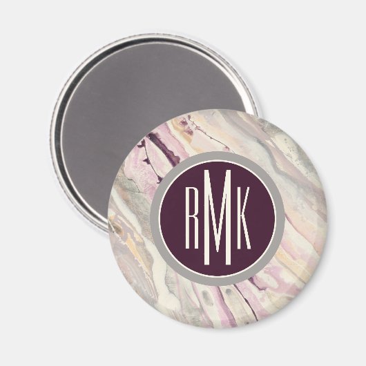 Monogrammm | Fang I Magnet (Vorderseite/Rückseite)