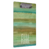 Monogrammm | Felder im Frühjahr I Klemmbrett (Rechts)