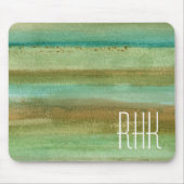 Monogrammm | Felder im Frühjahr I Mousepad (Vorne)