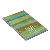 Monogrammm | Felder im Frühjahr I Notizblock (Rechte Seite)