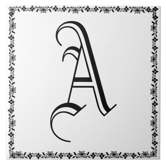 MONOGRAMMM FLIESE (Vorderseite)