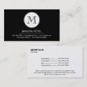 Monogrammm | FÜHRUNGSKRAFT Visitenkarte (Vorne/Hinten)