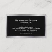 Monogrammm | FÜHRUNGSKRAFT Visitenkarte (Rückseite)