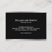 Monogrammm | FÜHRUNGSKRAFT Visitenkarte (Rückseite)