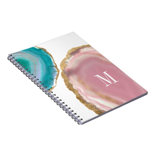 Monogrammm | Gem Stones I Notizblock (Rechte Seite)