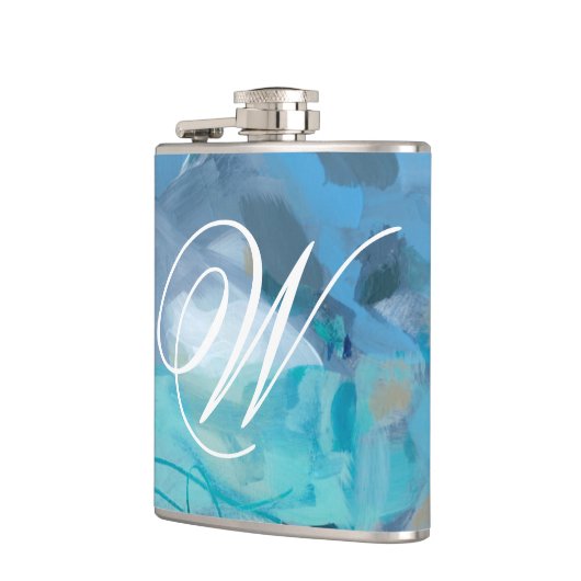 Monogrammm | gequetscht flachmann (Links)