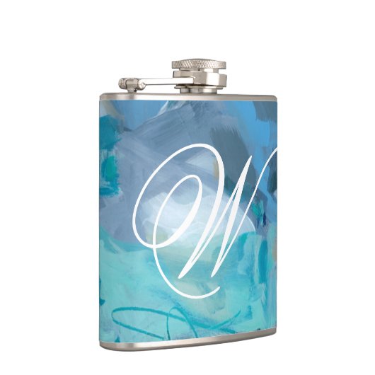 Monogrammm | gequetscht flachmann (Rechts)