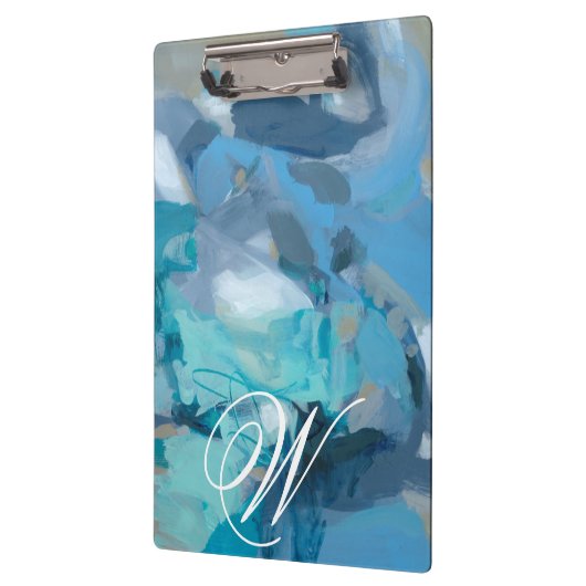 Monogrammm | gequetscht klemmbrett (Links)