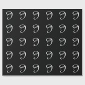 MONOGRAMMM GESCHENKPAPIER (Flach)