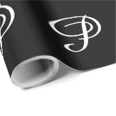 MONOGRAMMM GESCHENKPAPIER (Rolleneckpunkt)