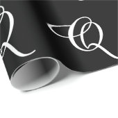 MONOGRAMMM GESCHENKPAPIER (Rolleneckpunkt)