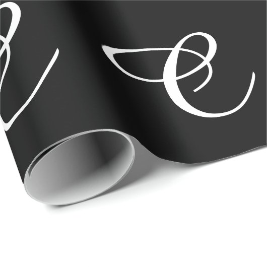 MONOGRAMMM GESCHENKPAPIER (Rolleneckpunkt)