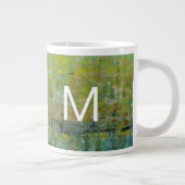 Monogrammm | Gesichtsfeld II Jumbo-Tasse (Rechts)