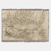 Monogrammm | Gilded Foliage I Decke (Vorderseite)