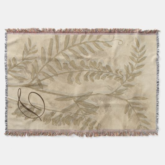 Monogrammm | Gilded Foliage I Decke (Vorderseite)