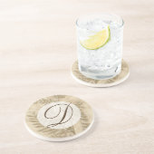 Monogrammm | Gilded Foliage I Untersetzer (Seite)