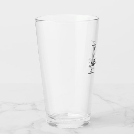 Monogrammm Glas (Rechts)