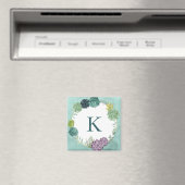 Monogrammm | Glück der Pflanze | Happines kaufen P Magnet (In Situ (Geschirrspüler))